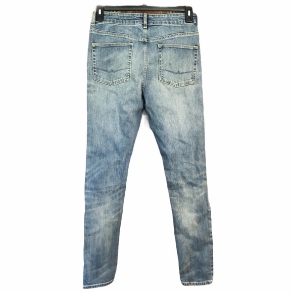 Asos Mens Patched Jeans - Picture 2 of 13